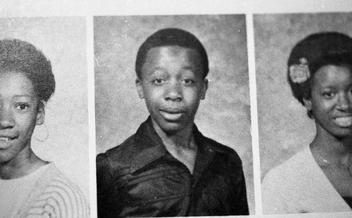 Before he was Hammer: A photo of Stanley Burrell from the 1978 McClymonds High yearbook. The rapper grew up near the West Oakland school. Like all of you, I fully expected him to have a bare chest and fade haircut in this photo.