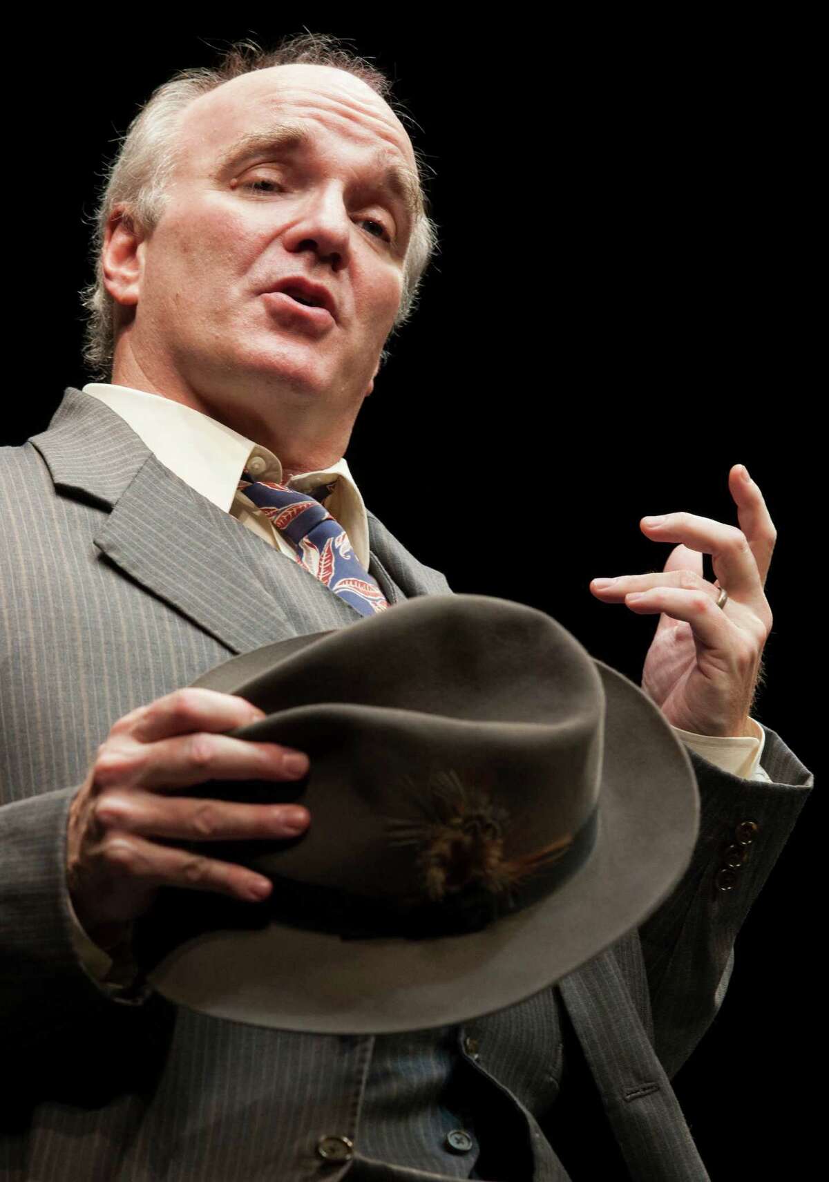 James Black (Willy Loman) stars in Alley Theatre's new production of "Death of a Salesman" on Tuesday, Sept. 25, 2012, in Houston. ( J. Patric Schneider / For the Chronicle )