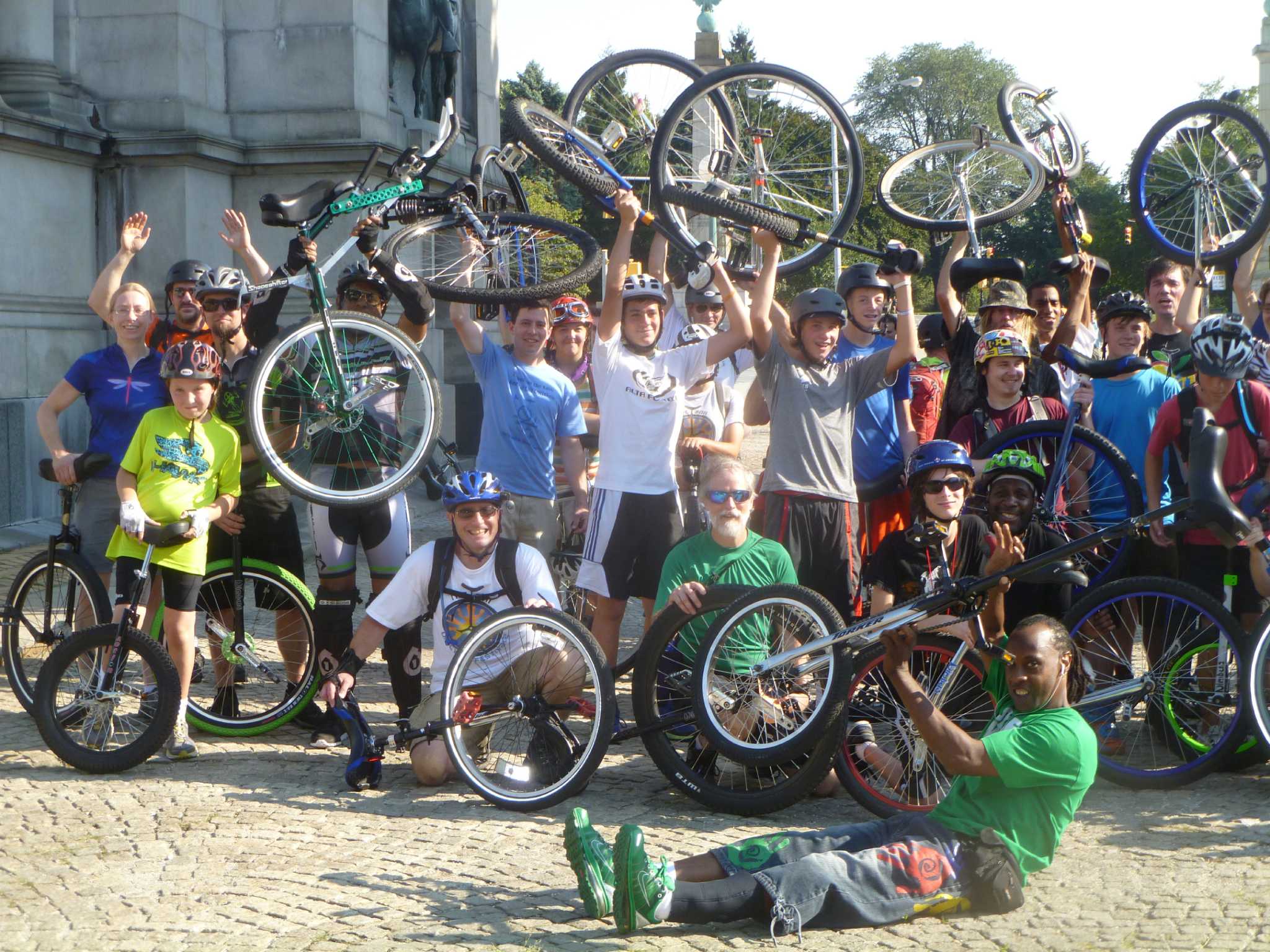 Danbury boy unicycles in NYC festival NewsTimes