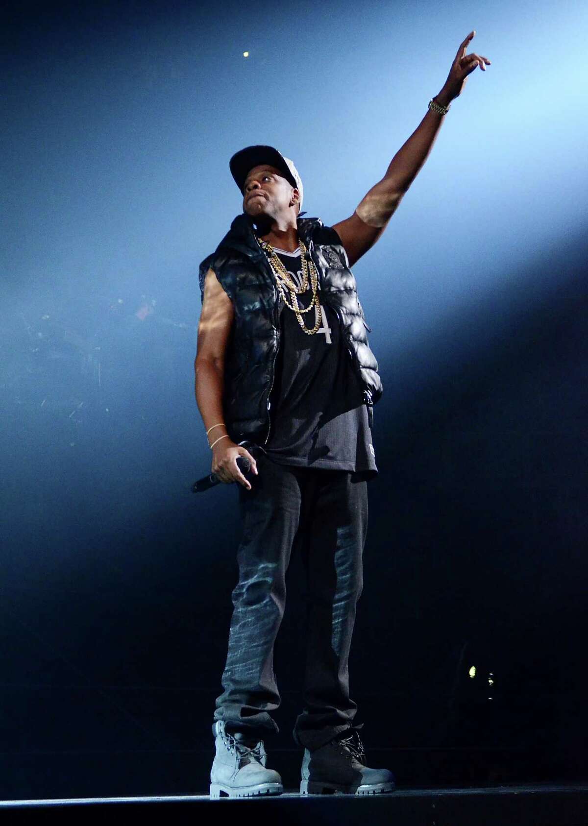 Jay-Z christens Barclays Center