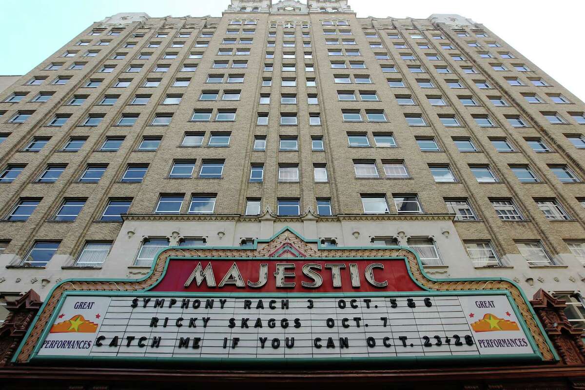 View of the Majestic Theater on Wednesday, Sept. 26, 2012.