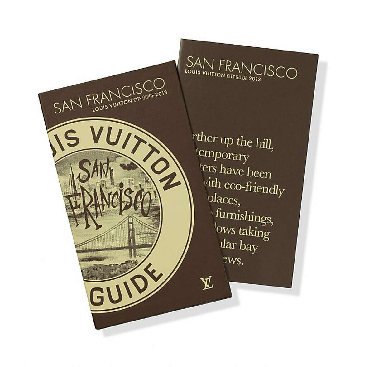 The San Francisco Coty Guide is the latest addition to the Louis Vuitton collection. It will be available Oct. 15, 2012.