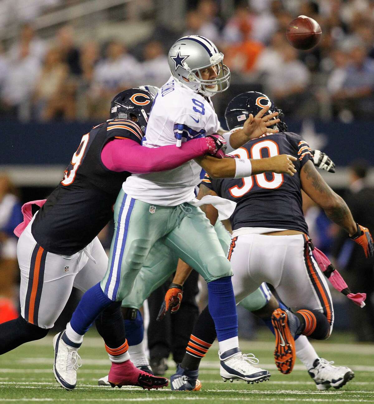 Cowboys Vs. Bears: Dallas falls, 34-18, behind 5 interceptions by