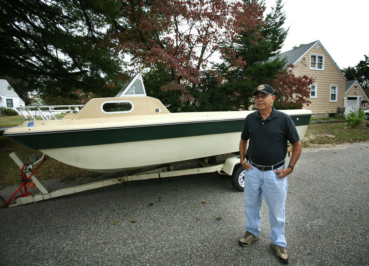 Cast-off boat lands in man's yard