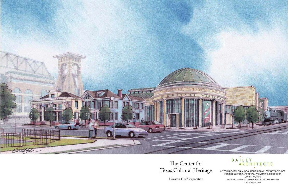The 60,000-square-foot Center for Texas Cultural Heritage, seen in an artist's rendering, would tell the story of Southeast Texas through interactive exhibits.