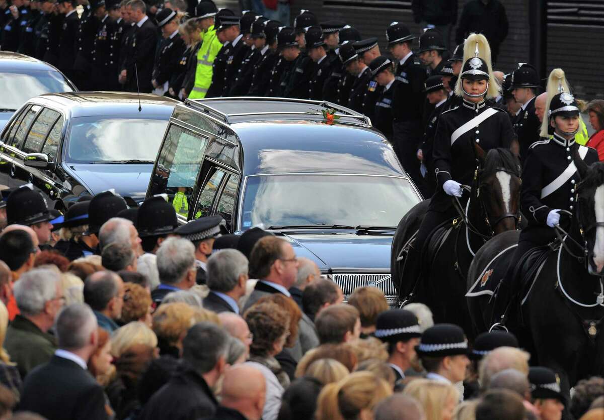 Funeral for murdered police woman