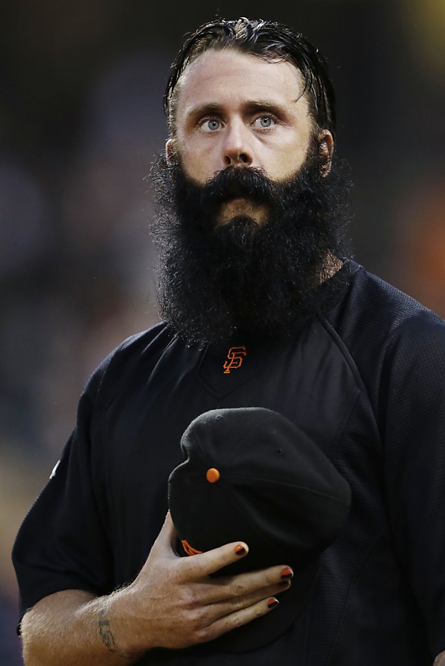 Giants' Brian Wilson: No beard, no hard feelings