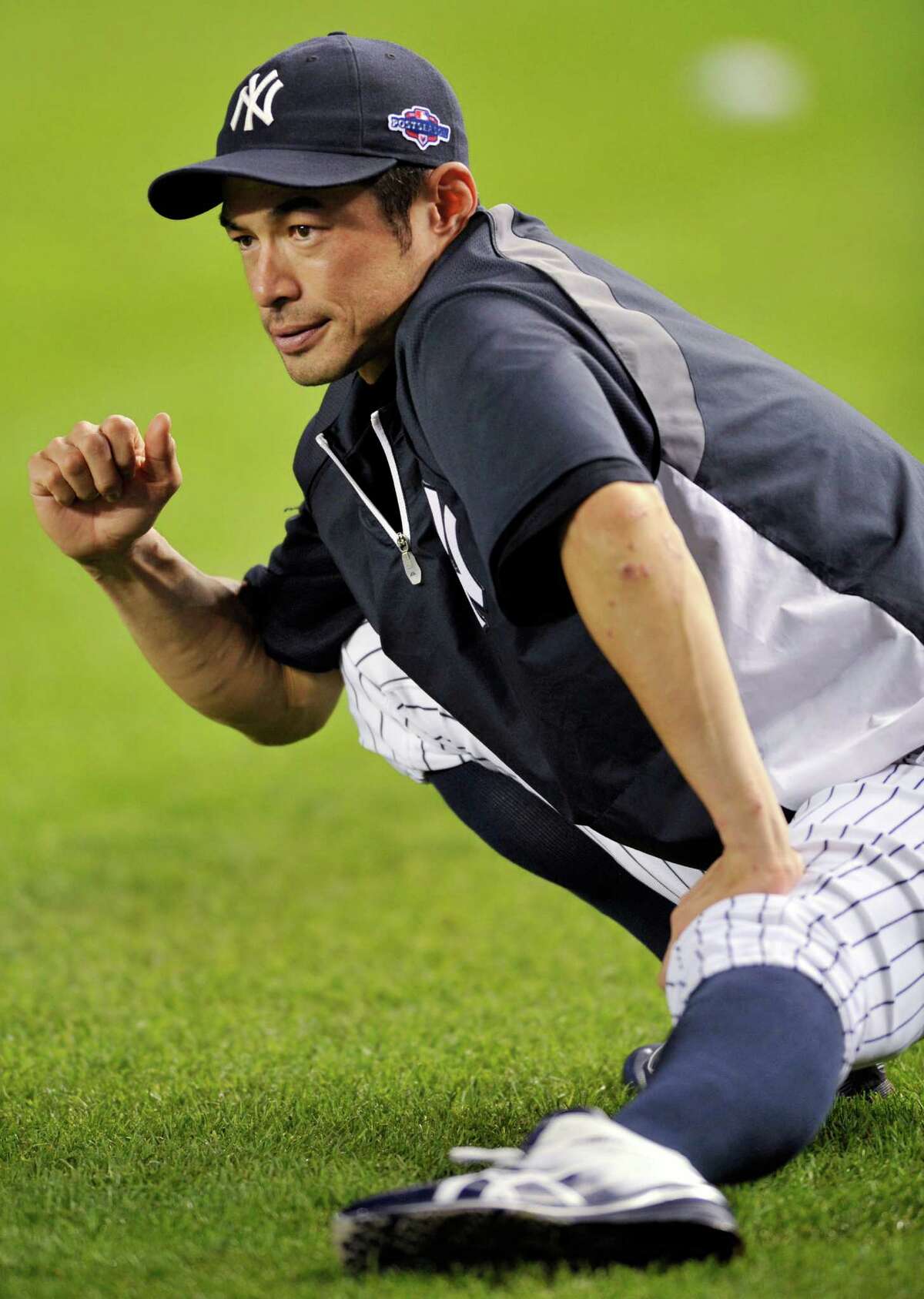 Ichiro gets used to life with Yankees