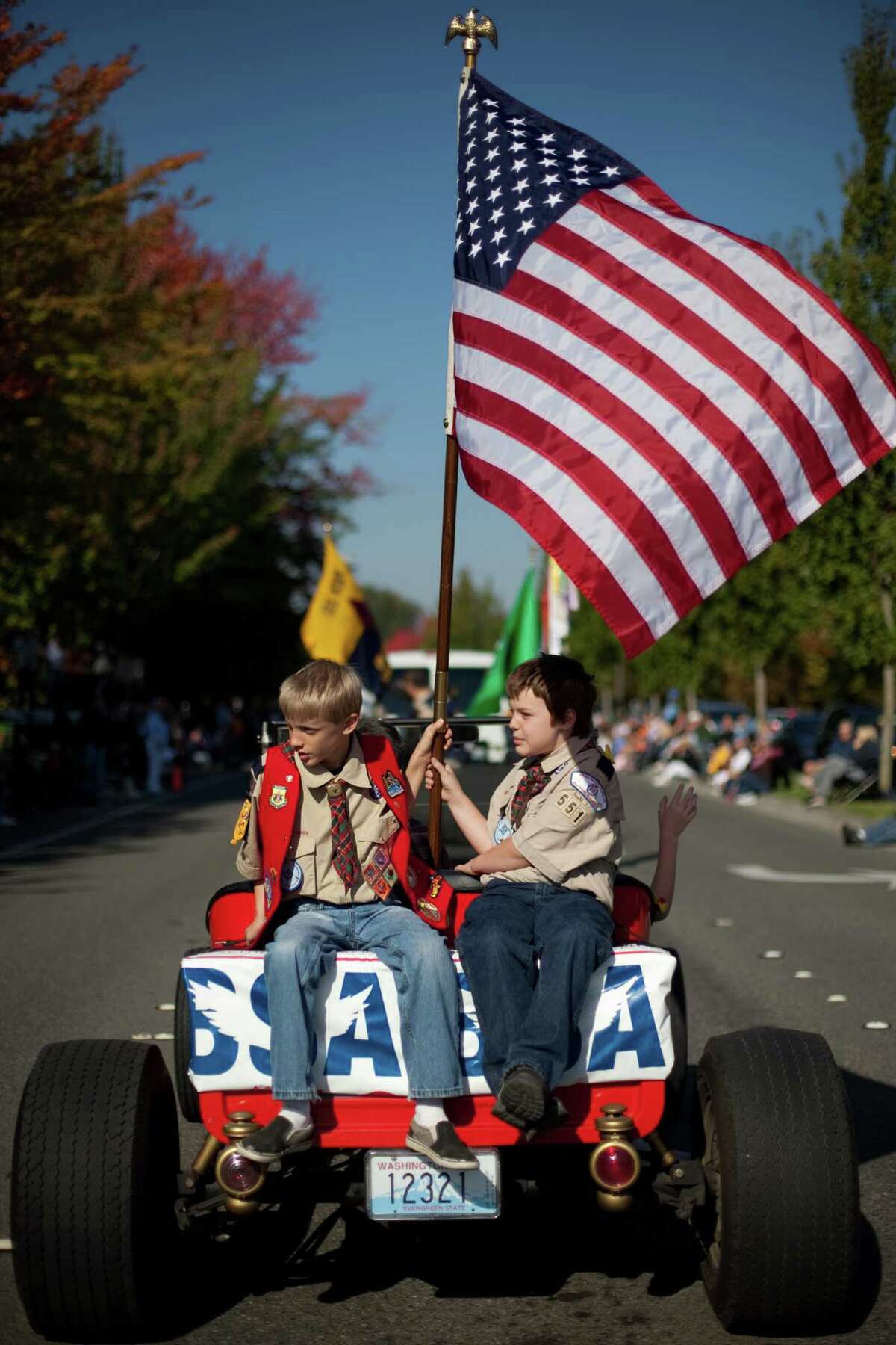 Issaquah Salmon days festival and parade