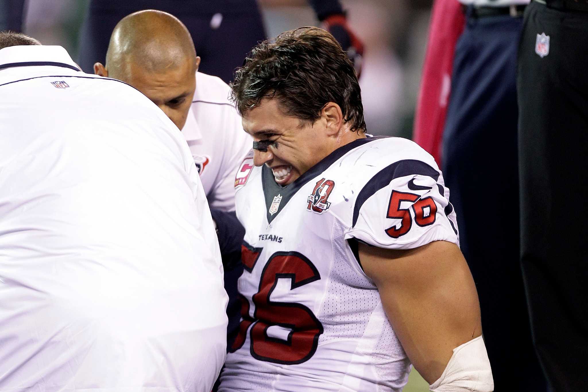 Houston Texans linebacker Brian Cushing (56) during a NFL football