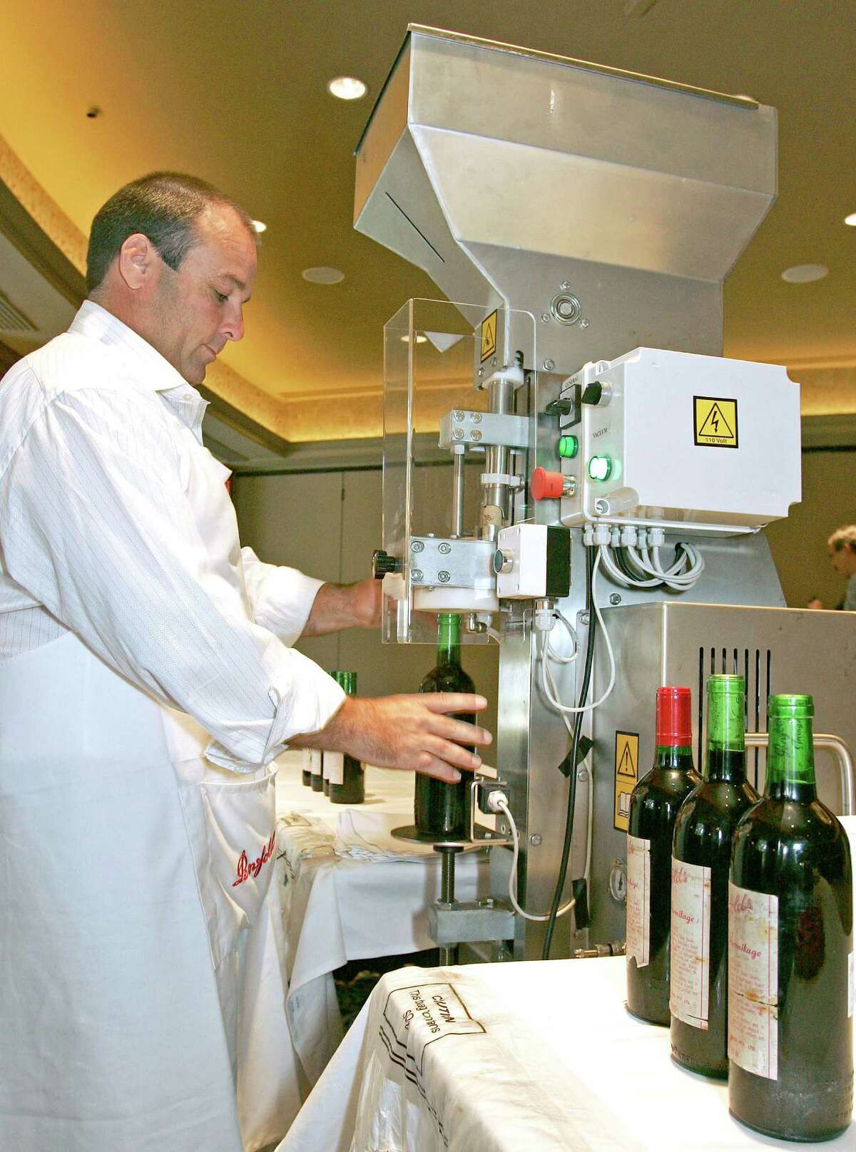 Taking the trauma out of recorking wine