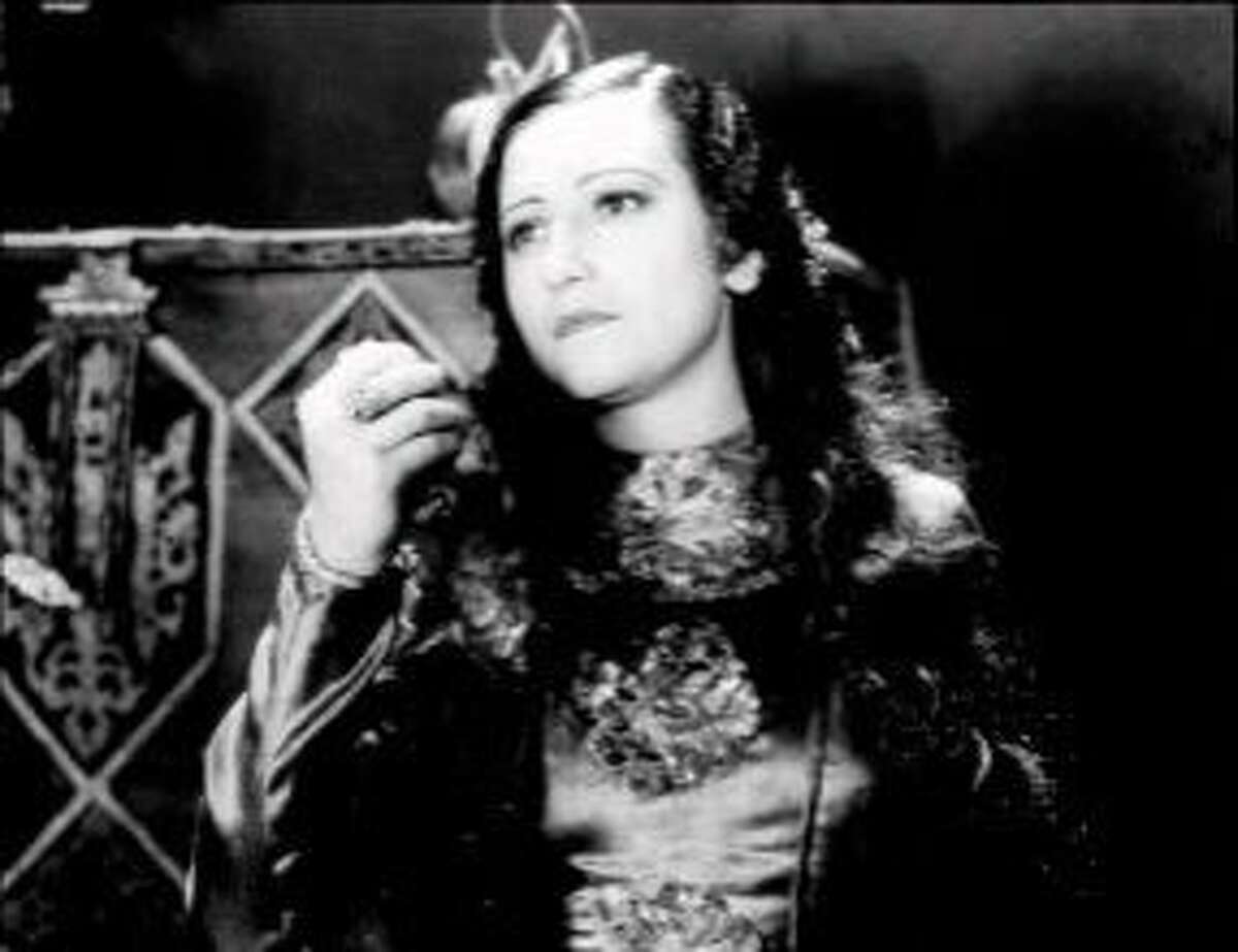 Adriana Lamar plays "La Malinche" in the 1933 Mexican film "La Llorona." The film draws a parallel between La Llorona and La Malinche, the child of a noble Aztec family who became Cortez's interpreter and lover.