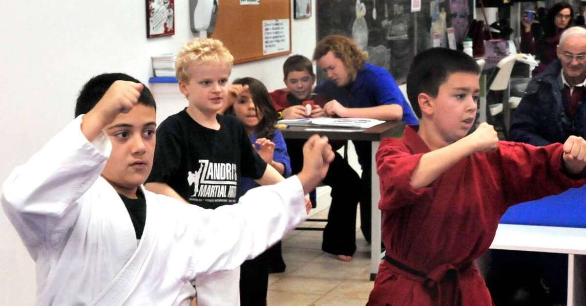 Martial arts studio adds homework space