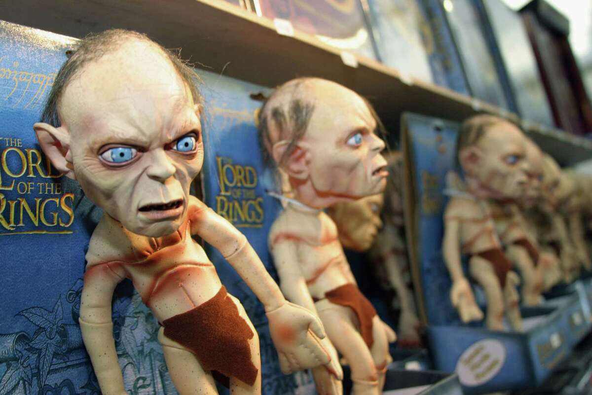talking gollum figure
