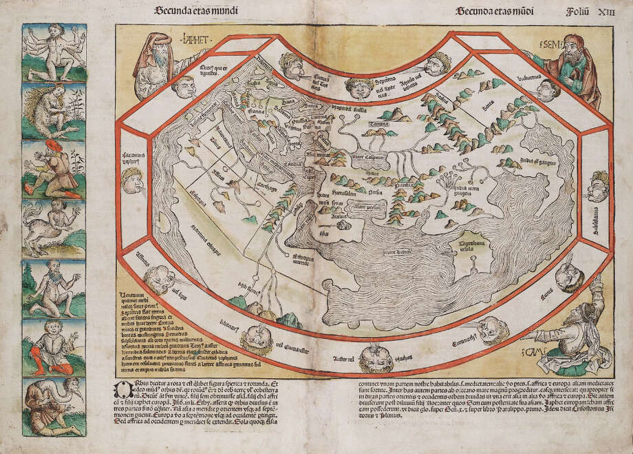 Find your way to Victoria to see the first printed world maps ...