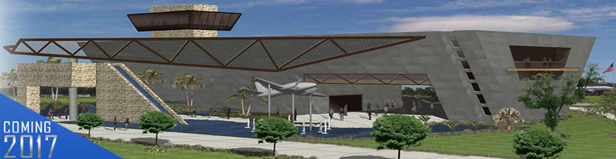 The new U.S. Air Force Airman Heritage Museum planned for Joint Base San Antonio-Lackland will pay tribute to enlisted members of the force. A private nonprofit group seeks to open the $50 million, 85,000-square-foot museum in 2017. COURTESY/USAF Airman Heritage Museum;