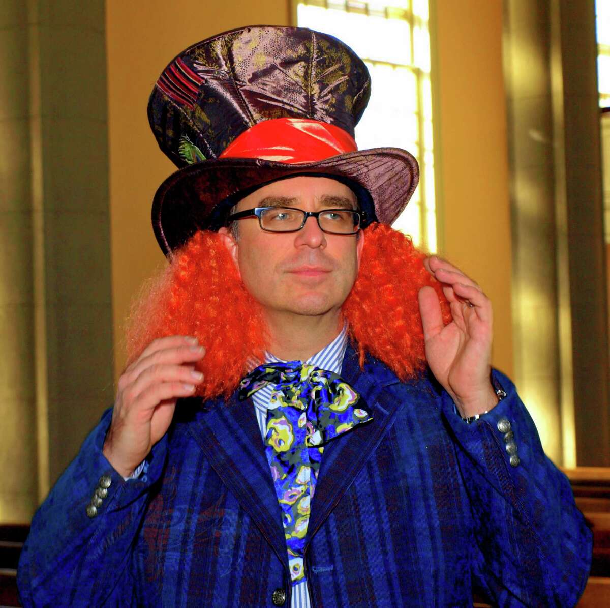 Dr. John Michniewicz will perform in costume on the pipe organ at the 11th annual "Pipescreams" Halloween Musical Extravaganza Concert Sunday, Oct. 21, in Bridgeport.