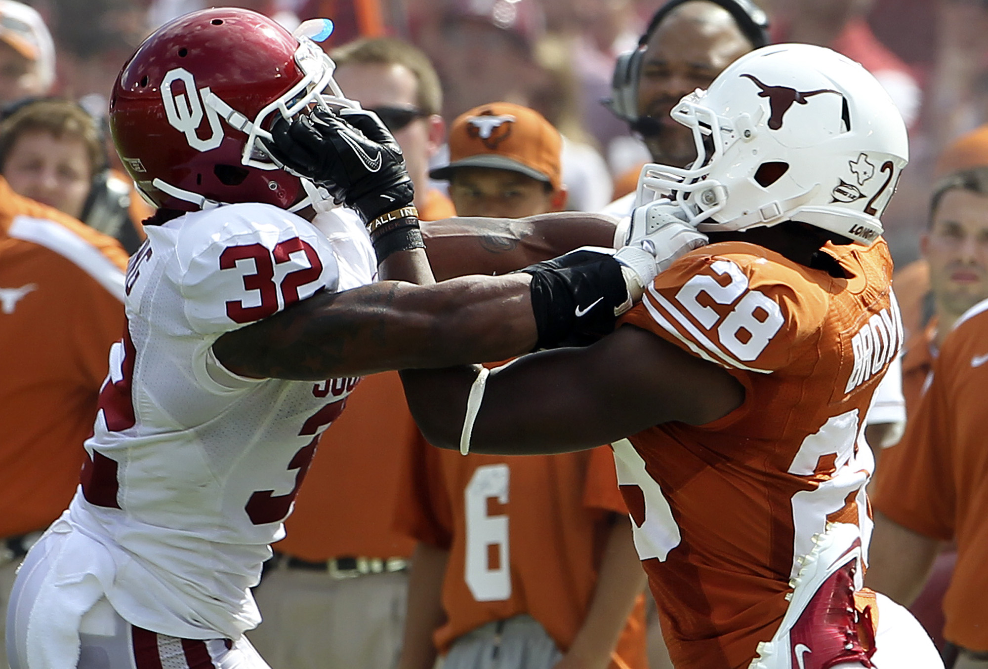 Harvey No rivalry beats TexasOklahoma