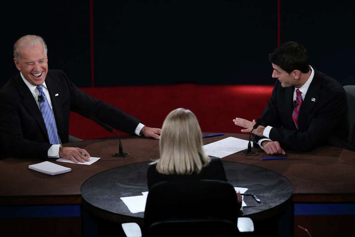 Vice President Joe Biden and U.S. Rep. Paul Ryan debate, with Martha Raddatz as the moderator.