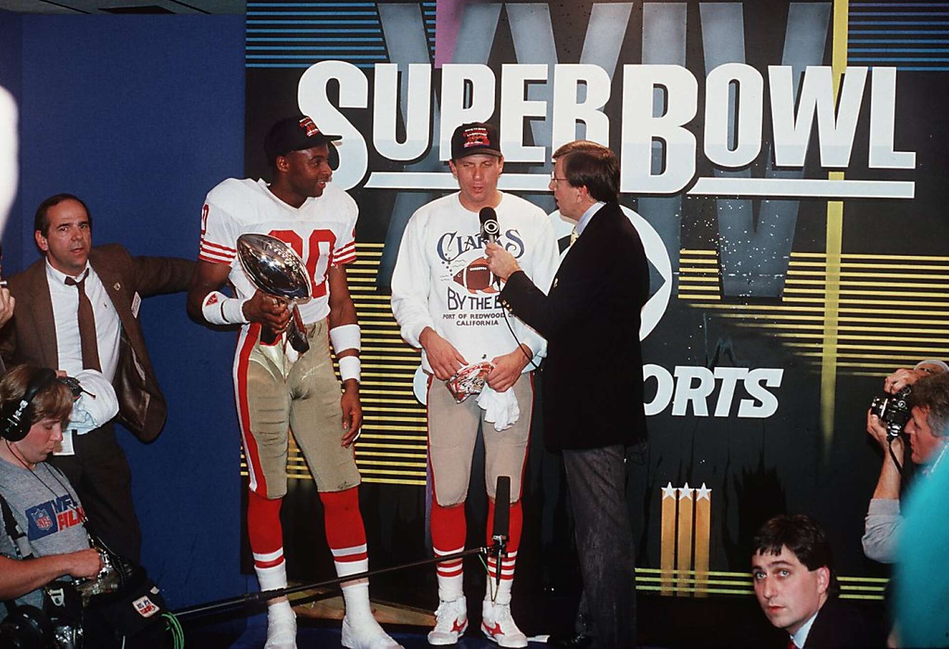 Carte de football 1990 Pro Set MVP Super Bowl XXIII Jerry