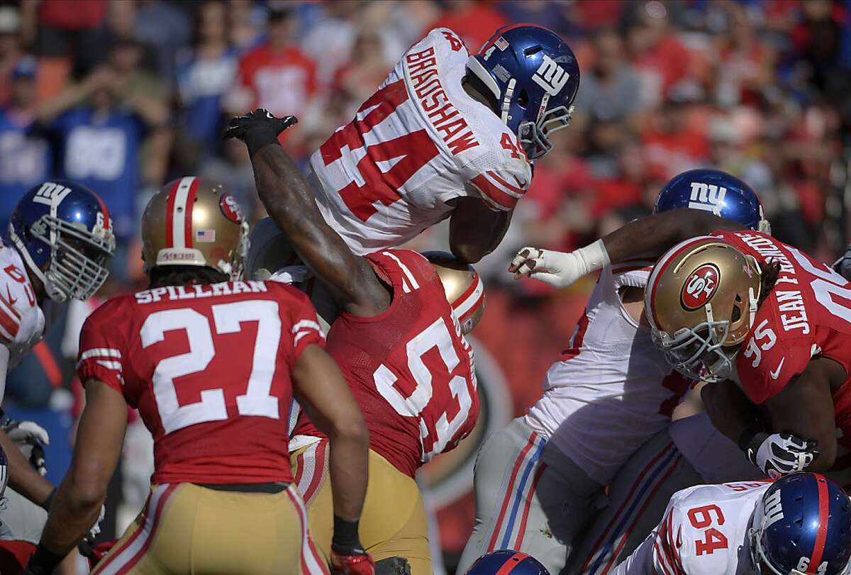 New York Giants Rout 49ers In S.F., 26-3