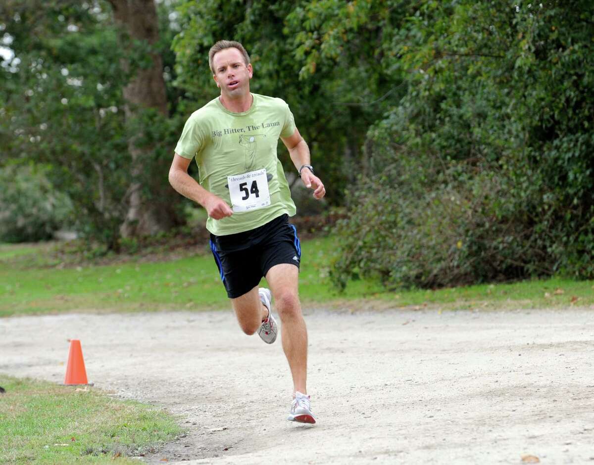 John Maas, of Old Greenwich, won Susannah's Run at Greenwich Point Sunday, Oct. 14, 2012. The event supported the Susannah Chase Memorial Scholarship Fund and celebrates the late Susannah Chase's love of the outdoors and dedication to running. Other upcoming races are the Beachfront Bushwhack/Max's Mile at 9:30 a.m. on Nov. 11, and the Jingle Bell Jog at 9 a.m. Dec. 9.