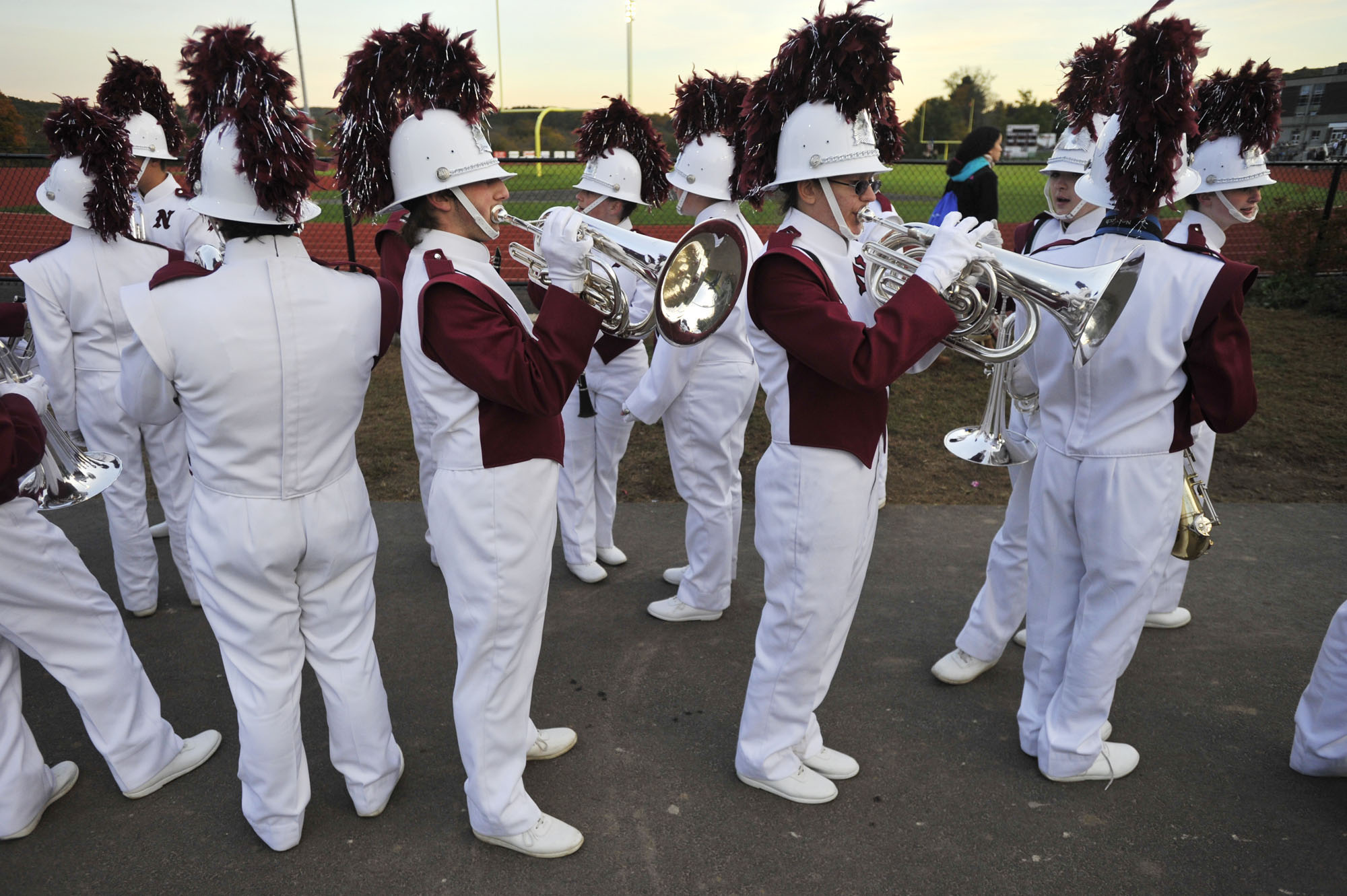 BETHEL -- The Bethel High School Marching Band and Color Guard's annua...