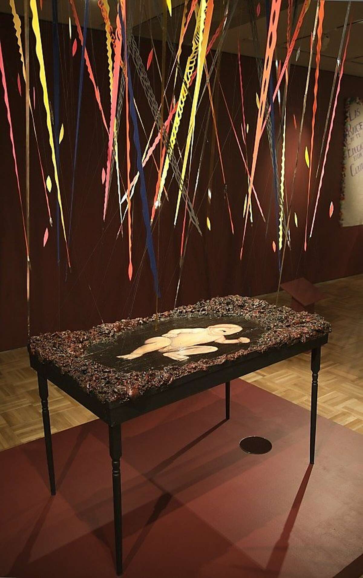 Hector Dionicio Mendoza's altar at the Oakland Museum of California.