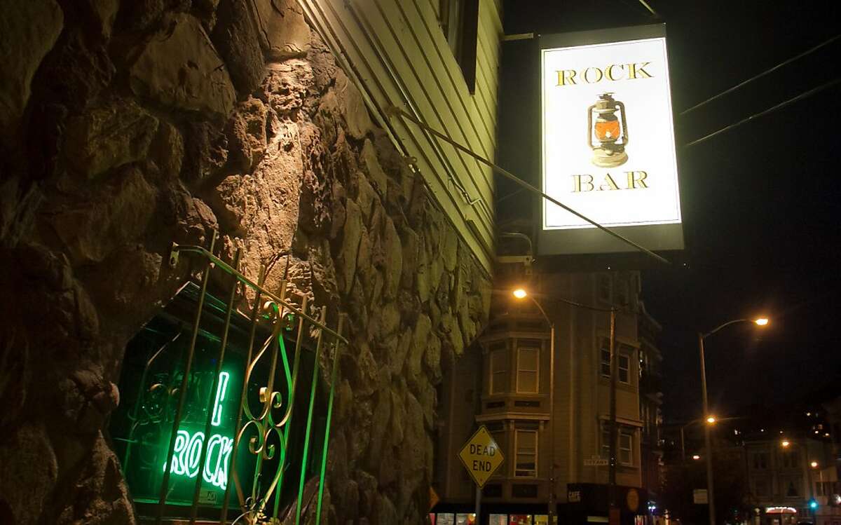 The exterior of Rock Bar in San Francisco, Calif., is seen on Friday, October 12th, 2012.