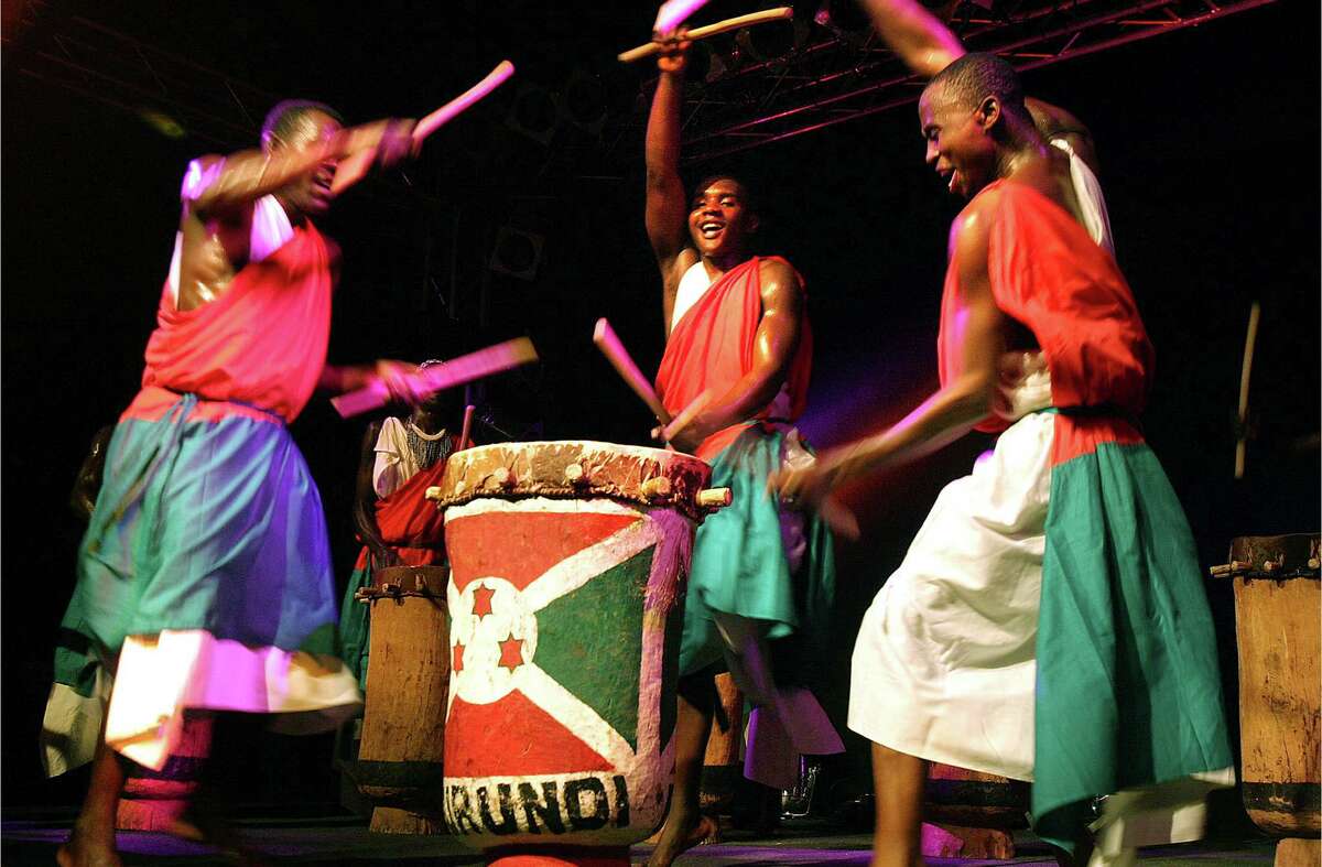 Royal Drummers and Dancers of Burundi will perform at Stamford's Palace Theatre on Friday, Oct. 19.