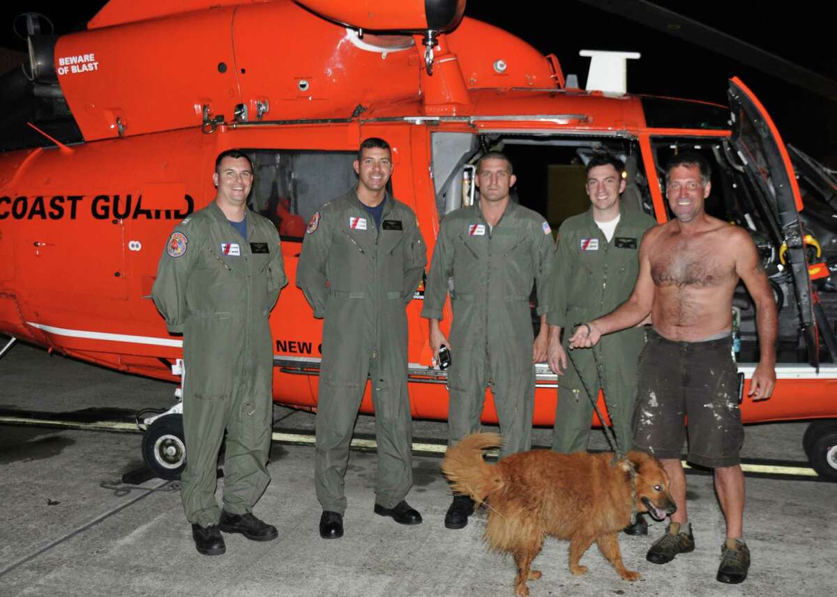 Coast Guard Rescues Boater And His Dog