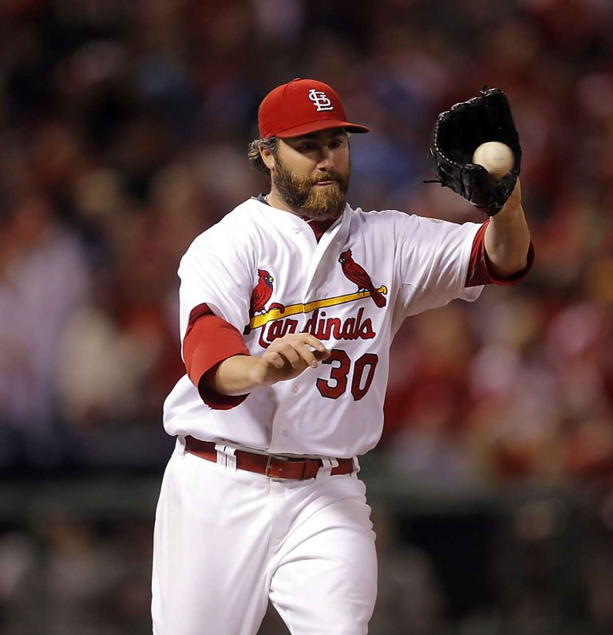 Matt Carpenter's HR hammers SF Giants