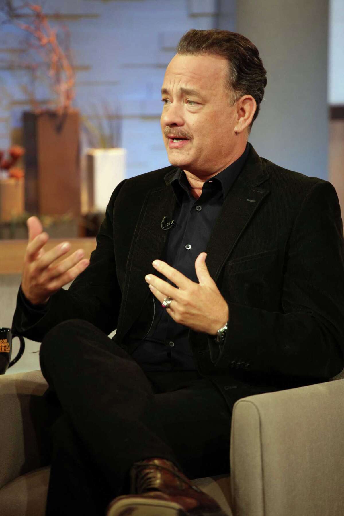Hanks lets obscenity slip on ABC's 'GMA'