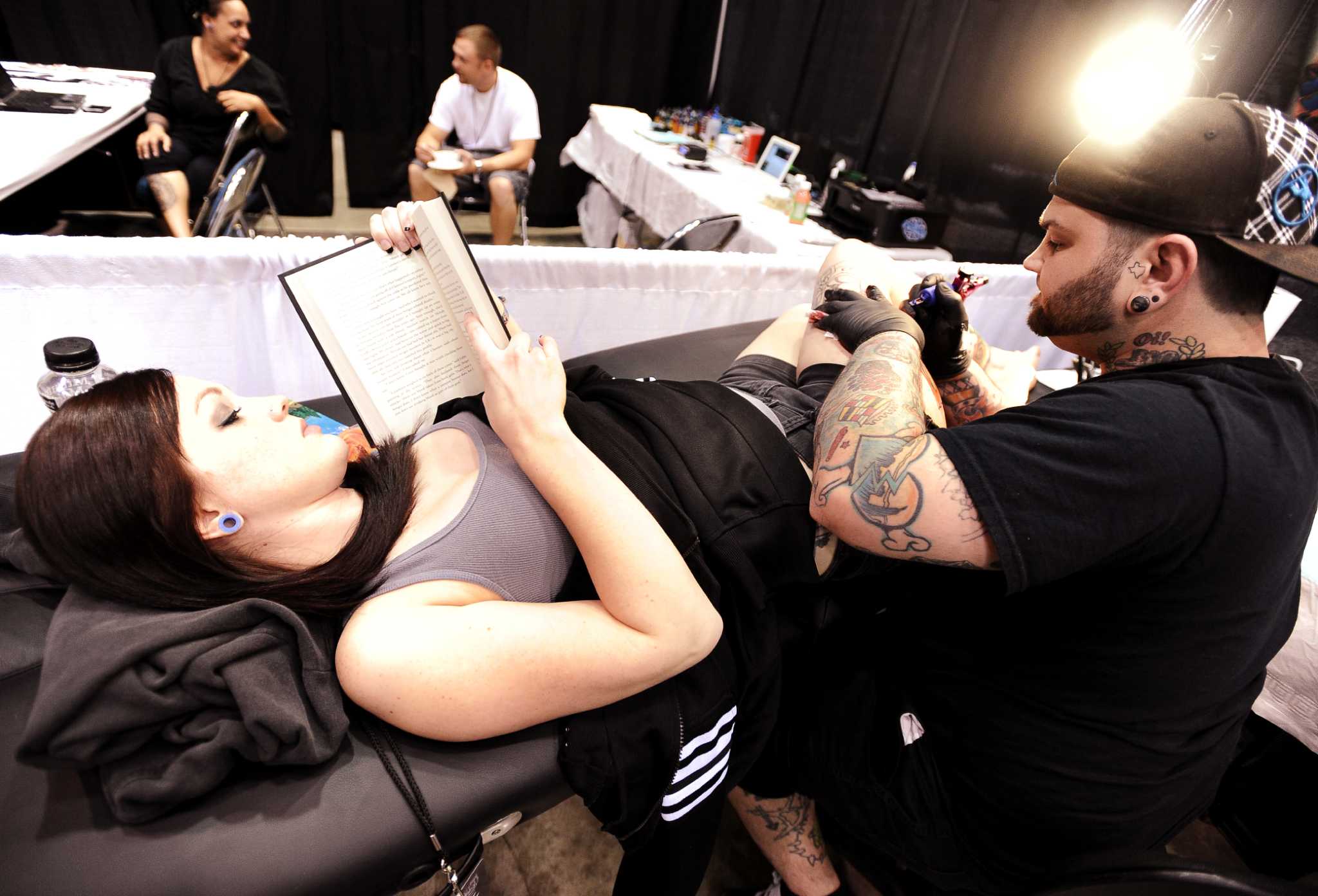 Scenes from Beaumont s Immersed in Ink Tattoo Fest