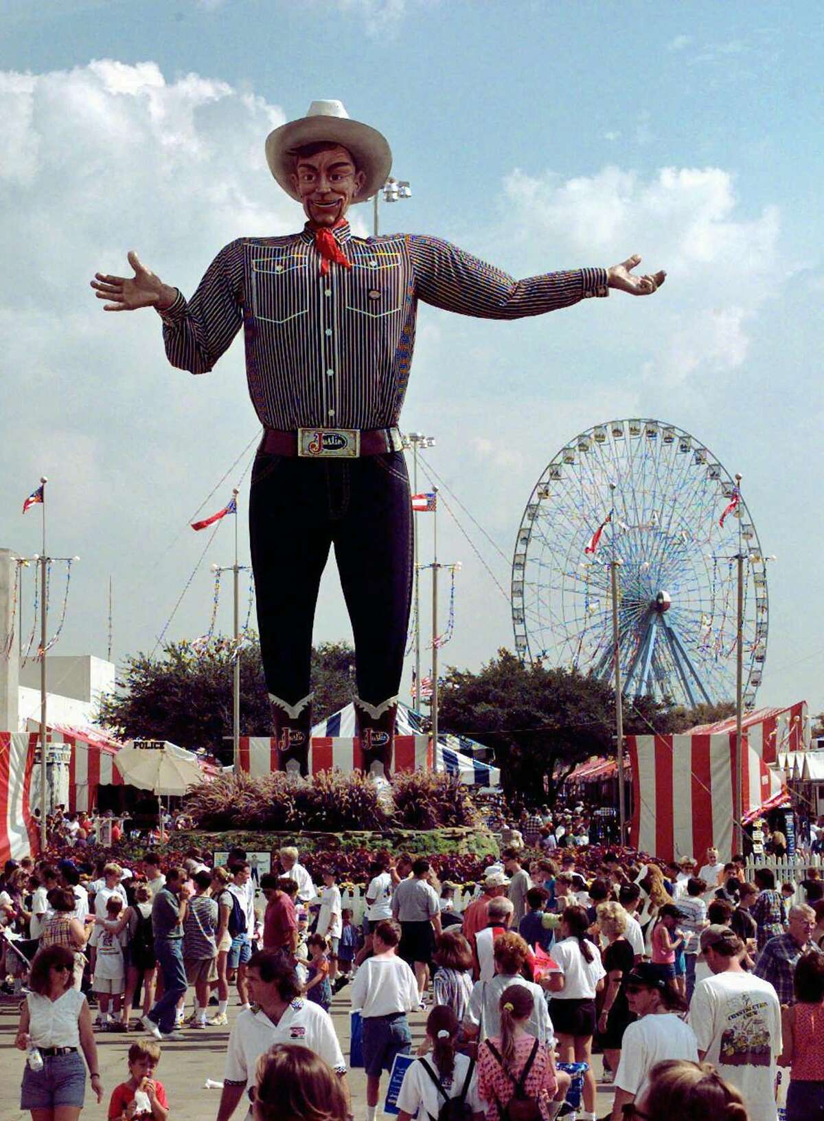 Big Tex gets a new look for the state fair