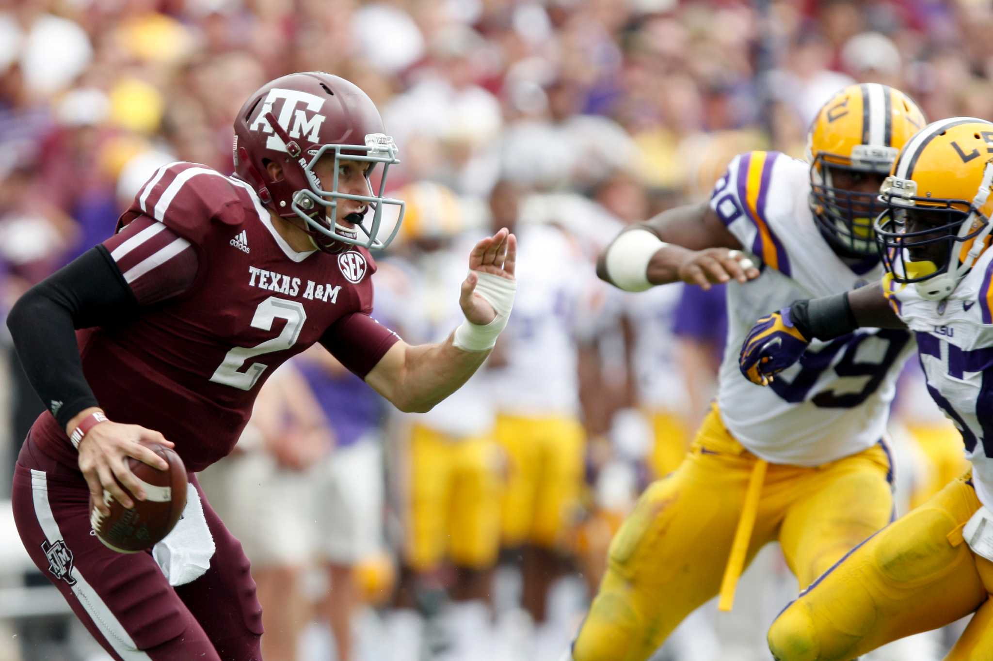 Johnny Manziel-inspired haircut clips student