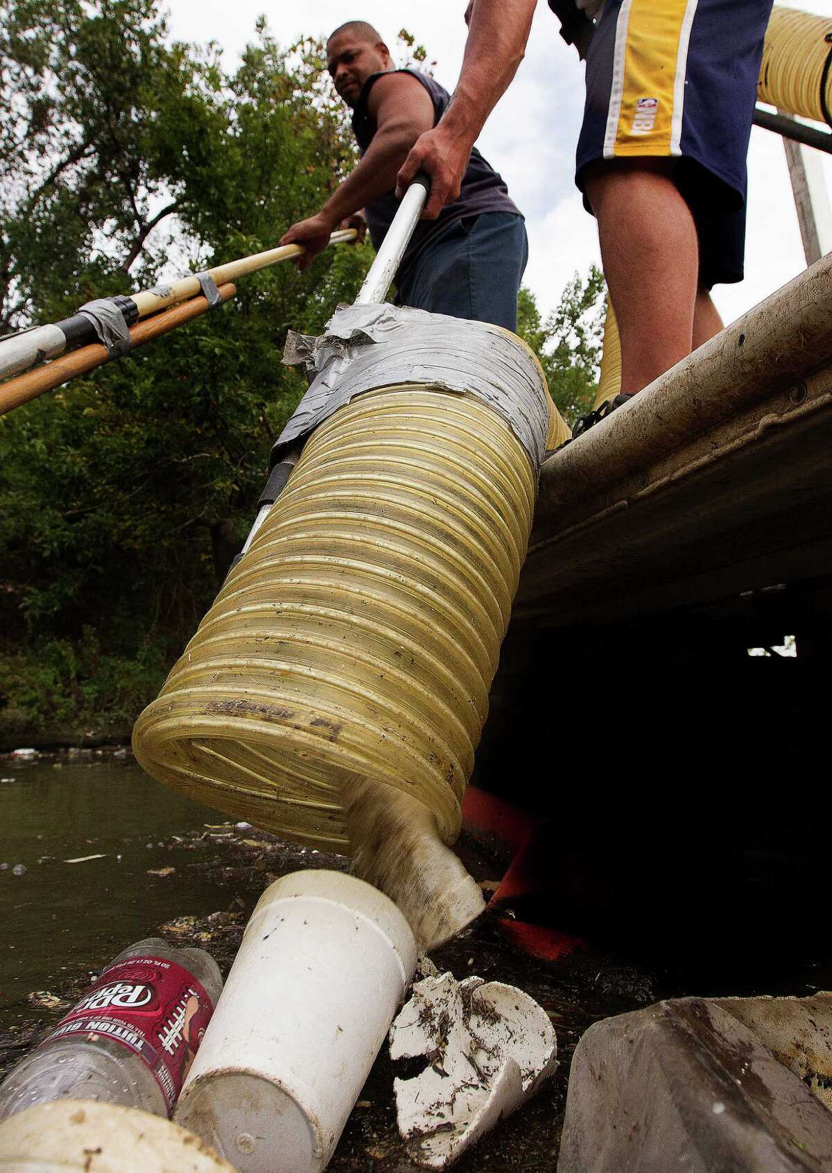 The Trashman of Buffalo Bayou