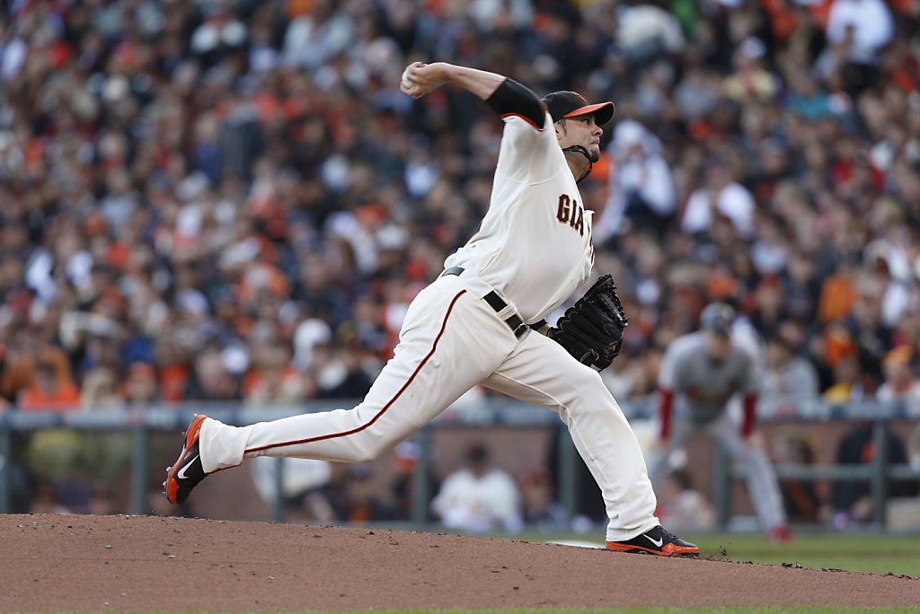 Giants' Vogelsong stifles St. Louis in 6-1 win