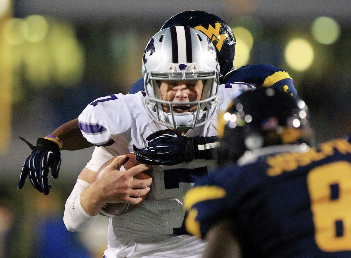 Offensive Player of the year - Collin Klein, Kansas State QB: His numbers aren’t particularly gaudy, especially considering some of the video-game statistics other Big 12 quarterbacks are ringing up. But Klein’s toughness and leadership have given KSU an identity that has catapulted the Wildcats to the top of the conference race. Christopher Jackson/Associated Press