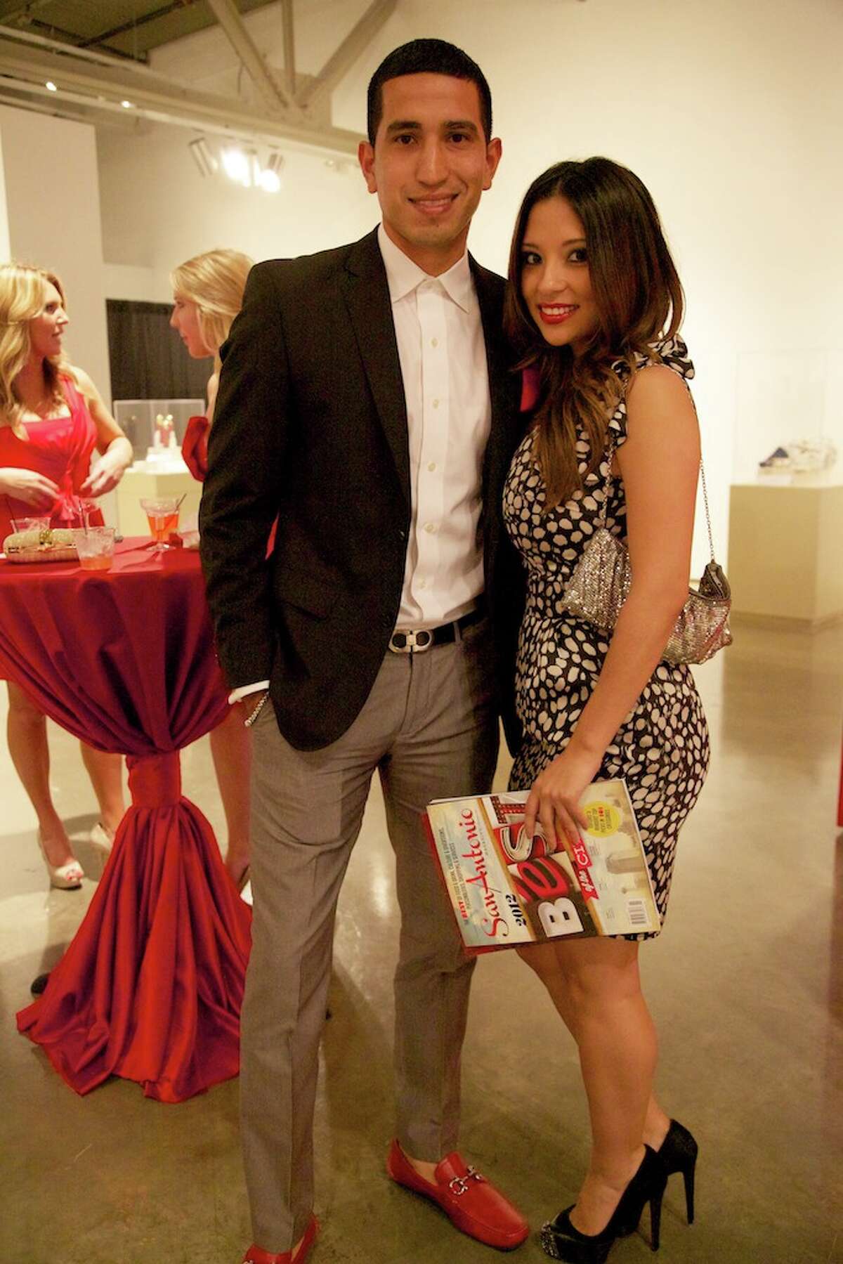 The Red Party on the first night of Fashion Week San Antonio on Monday, Oct. 22.