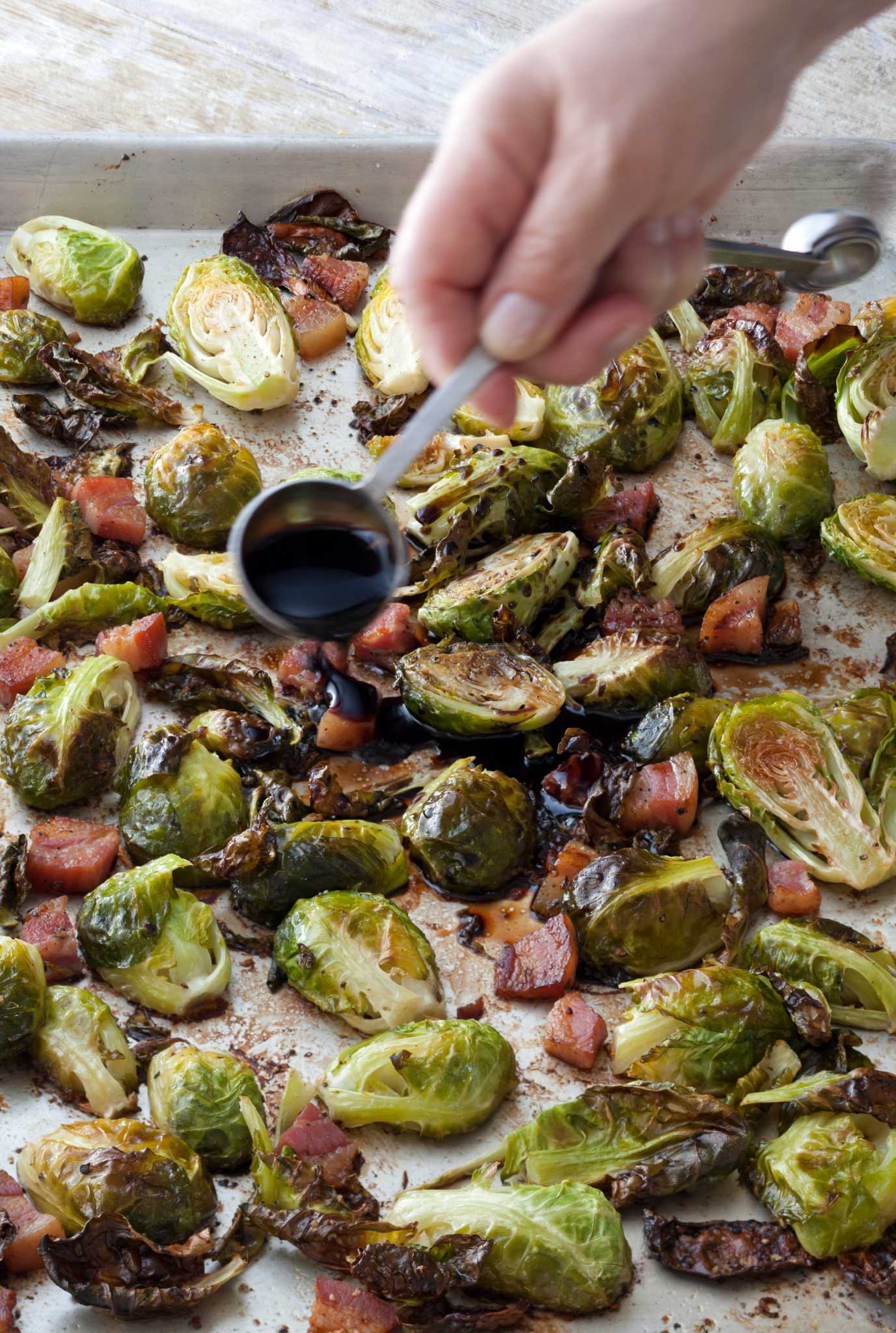 Ina Garten's Balsamic Roasted Brussels