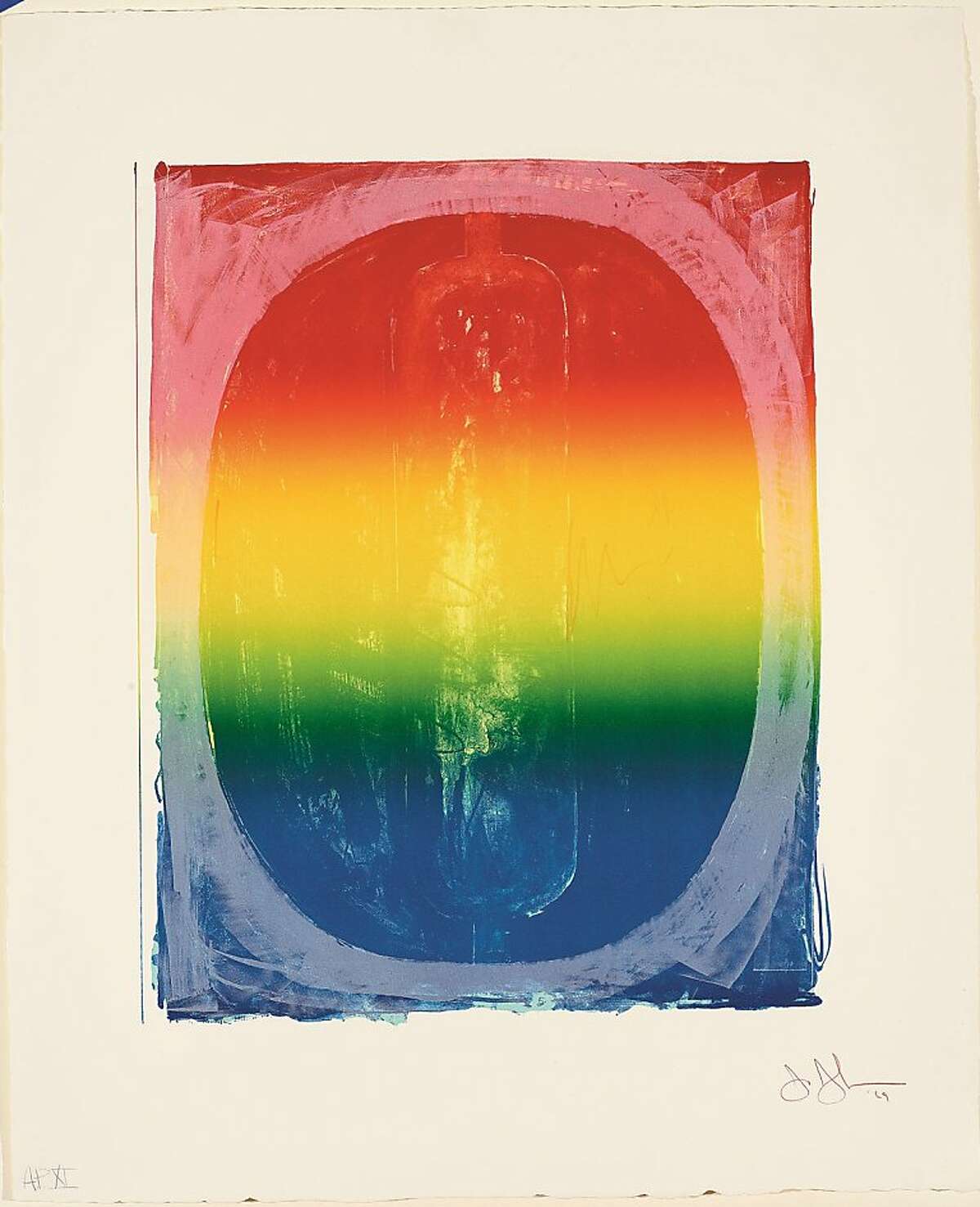 jasper johns figure 5