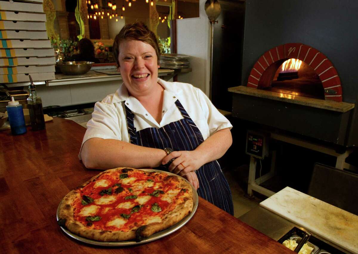Chef Brandi Key's menu includes an interesting selection of specialty pizzas cooked up in the restaurant's brick oven.