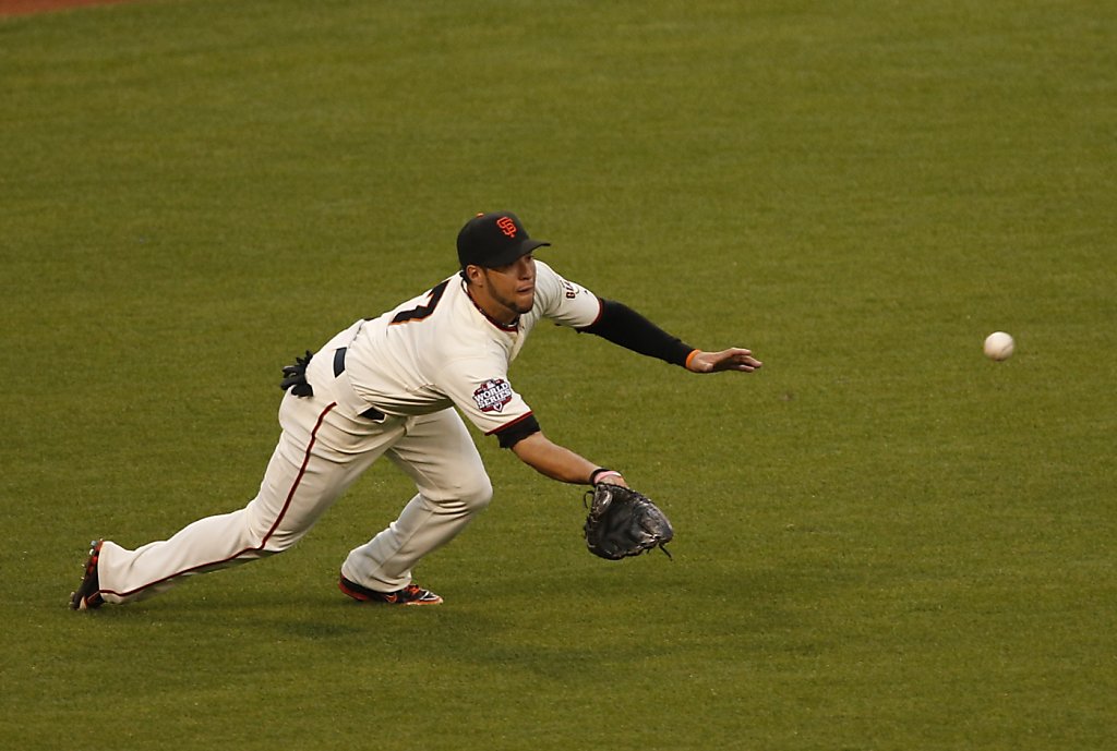 WORLD SERIES GAME 1: Pablo Sandoval's 3 HRs lift Giants over Tigers