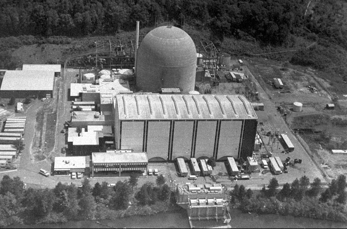 This is an undated handout photo of the Connecticut Yankee nuclear power plant in Haddam Neck, Conn.