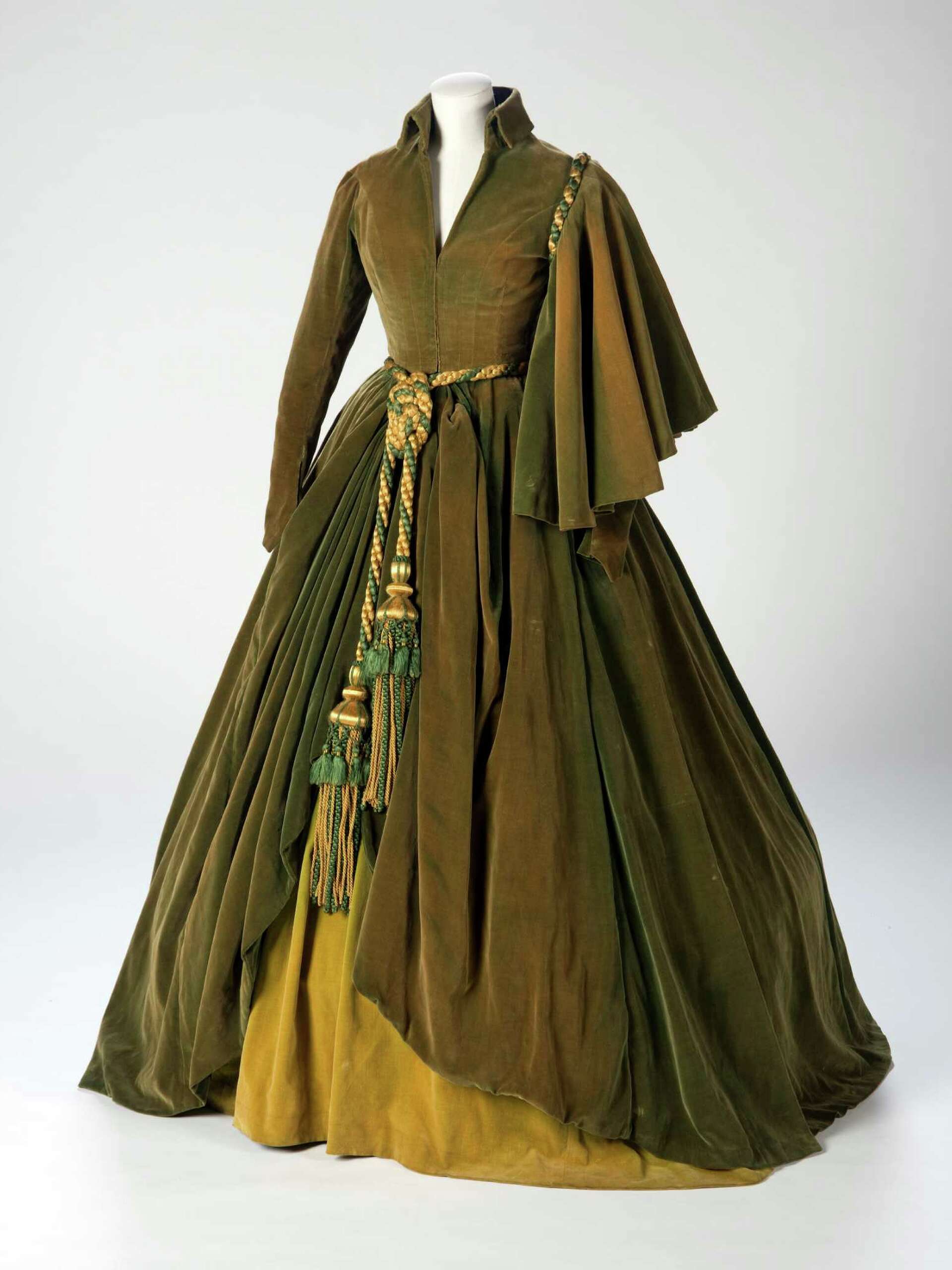 green emerald velvet dress Amazon.com: SFWXCOS Gone Wind Scarlett O'Hara's Curtain Dress Costume Green  Vintage Victorian Ball Gown for Women (XS) : Clothing, Shoes & Jewelry main image 0
