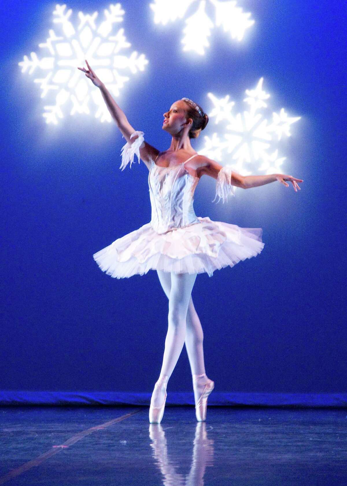 Camille Jackson will dance the title role in the San Antonio Metropolitan Ballet’s “The Snow Queen.” Courtesy Mike Connally