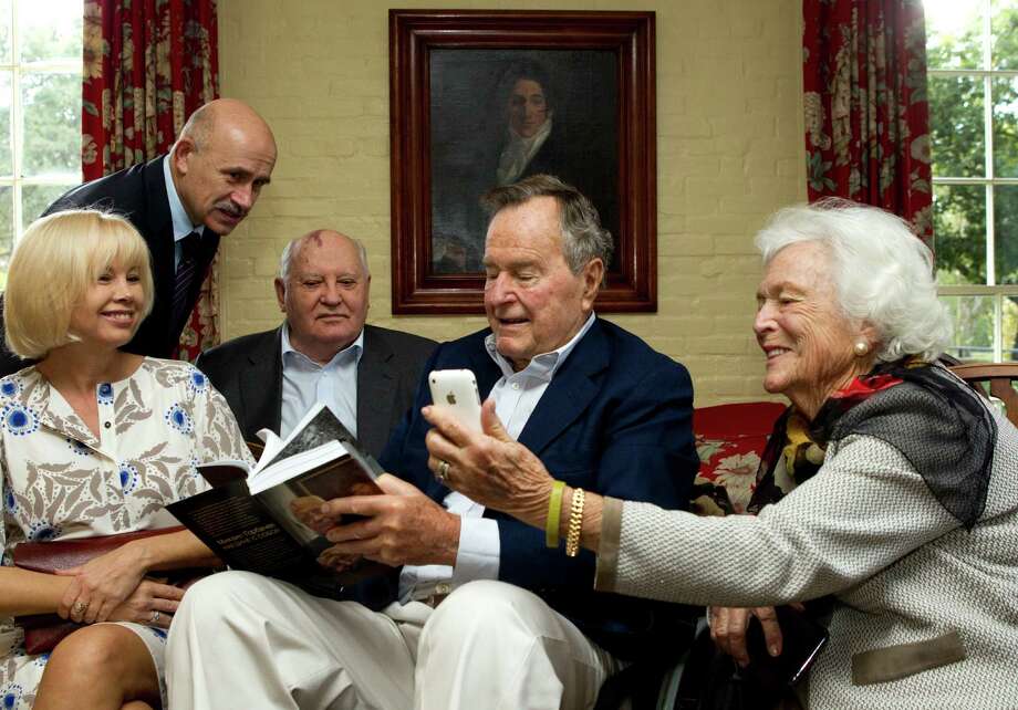 Bush and Gorbachev together again - Houston Chronicle