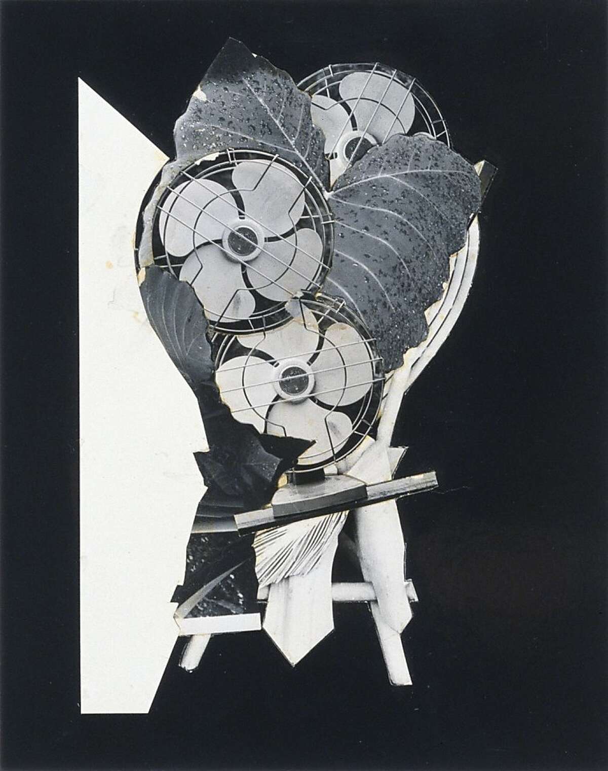 "Untitled (for B.C.)" (1973) photo collage by Jay DeFeo