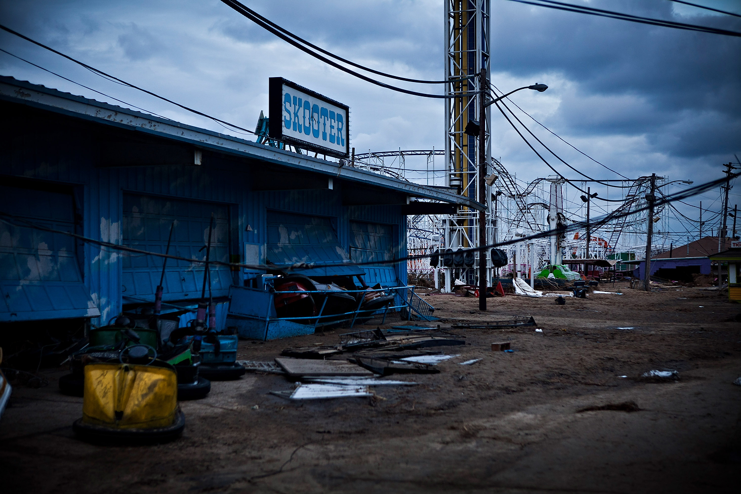 Amusement park destroyed by Sandy Times Union